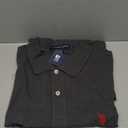 U.S. Polo Assn. Men's Classic Polo Shirt, Two-Button Closure Pique Polo Shirt, Summer Fashion Golf Shirt (XX-Large, Heather Dark Gray)