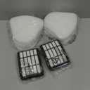 2 + 4 Pack Filters for Shark Vacuum Navigator Lift Away Filter Replacement NV350 NV351 NV352 NV355 NV356E NV360 UV440 UV540 XFF350 XHF350