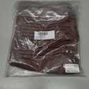 Hoerev Mens Cotton Running Athletic Sports Fashion Walking Running Yoga Breathable Pants Trousers (Brown, XL)