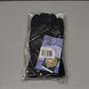 SKYDEER Winter Gloves with Soft Deerskin Suede Leather & Thermal Polar Fleece & Warm 3M Thinsulate Insulation (SD8661T) (Black, M)