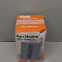 Portable Ceramic Space Heater w/Thermostat, 1500W Indoor Electric Mini Heater Fan with Overheat & Tip-Over Protection, PTC Ceramic Fast Safety Heat for Office Room Dorm Desk (XB-Knob Control)