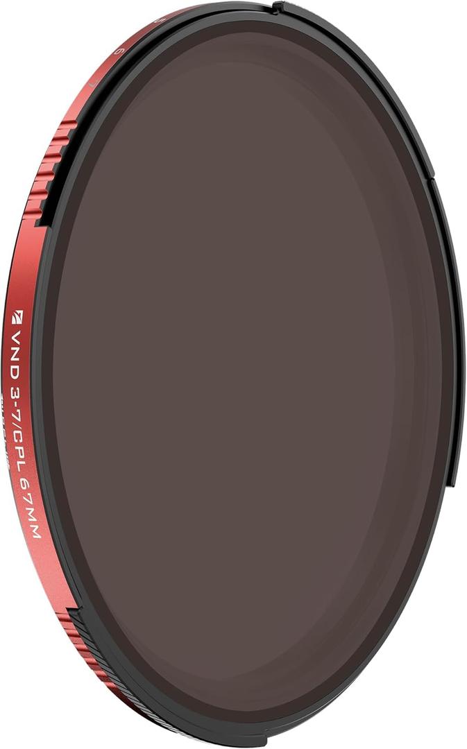 Freewell 67mm Threaded Hybrid Variable ND/CPL Filter 3 to 7 Stop  Ideal for Cinematic Photography & Videography