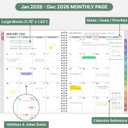 6 x 2026 Appointment Book, 30 Minutes-Hourly, Weekly Monthly Calendar Planner 2026, Jan 2026 - Dec 2026, 8.5'' x 11'', 2026 Daily Planner with Tabs Pocket, Flexible Cover, Great for Office, Home, School