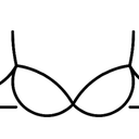 Strap Bra Professional Dance Bra Invisible Ballet Bras S 