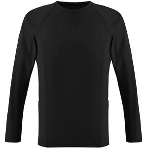 JUMPCCOKO Boys Swim Shirt Rash Guard for Boys UPF 50+ Long Sleeve Girls Kids UV Sun Protection Athletic Fishing Shirt Black, 140, 150