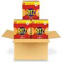 RITZ Original Crackers, Snacks for Kids and Adults, Bulk Lunch Snacks, Family Size, 3 Boxes (EXP 03/27/26)