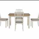 HD Designs Alden 5 Piece Dining Set 36" x 48"