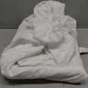 Beautyrest Kids Fitted Crib Mattress Pad | Waterproof | 52 x 28 | Machine Washable, White