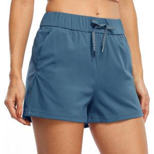 Willit Women's Shorts Hiking Athletic Shorts Yoga Lounge Active Workout Running Shorts Comfy Casual with Pockets 2.5" (Medium)