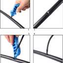 2-in-One Drip Irrigation Tubing Hole Punch Fitting Insertion Tools Drip Tube Hole Punch for Easier 1/4" Inch Fitting & Emitter Insertion (Pro Punch Tool Sets)