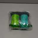 Tommee Tippee Insulated 9oz Sporty Spout Toddler Water Bottle, No Spill, Sippy Cups for Toddlers 1-3, Two-Piece Valve Helps Stop Spills, Green & Teal, BPA Free, Pack of 2