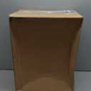 Amazon Basics Rectangular Commercial Office Wastebasket, Easy to Clean, Space-Saving, 10 Gallon, Black