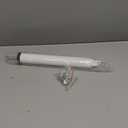 2 PCS Screen and Storm Door Closer Kit, Heavy Duty Pneumatic Screen and Storm Door Closer, Screen and Storm Door Push Button Latch Set Replacement Kit, Adjust Smooth Closing Speed (White)