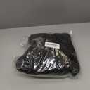 Toomett Men's hiking Snow Pants Skiing Winter Insulated Fleece lined Outdoor Water Repellent camping,walking,fishing (32, Black)