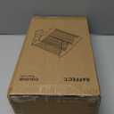 Baffect 3 Tiers Pull Down Spice Rack, Pull Out Spice Organizer for Inside Cabinets, Drop Down Spice Shelf with Spring Buffer Device for Kitchen Upper Cabinet, Black