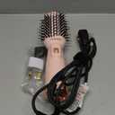 Automatic Dual Voltage Travel Hair Dryer Brush Compact Mini Hot Air Brush with European Plug One Step Blow Dryer and Styler for Women, Oval Barrel 3 Heat & 2 Speed Settings