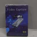 Papeaso Video Capture Card, Video Recording Card Wonderful 4K HDMI to 1080P USB C for Gaming Streaming TV Recorder, for Windows Mac OS System with USB C Adapter to Adjust PS4, Switch, Xbox1