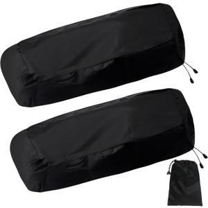2Pcs Saddlebag Lid Cover For Harley Touring Road King Street Glide Road Glide Electra Glide Ultra Classic 1994-2025 Outdoor Speaker Boat Saddle Bag Nylon Waterproof Accessories Rain Audio Lid Bras