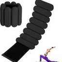 Wrist Ankle Weights for Women, Adjustable Ankle Weights Strength Training Silicone Bracelets Workout Wrist Ankle Weights for Men Women Yoga Running Dance Ankle Arm Leg Weights (2lb)