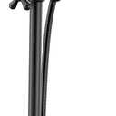 Delta H2Okinetic Matte Black 3-Setting Shower Slide Bar, Slide Bar Shower Head with HandHeld Spray, Detachable Shower Head with Hose, 1.75 GPM Flow Rate, Matte Black 51308-BL