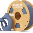 DEEPLEE PLA Basic 1.75mm 3D Printer Filament, 3D Printing Filament with Dimensional Accuracy +/- 0.02 mm, Neatly Wound, No Clogging, Best for Beginners, Fits for Most FDM 3D Printers 1KG Blue Grey