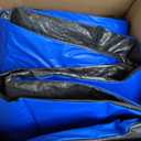 LANGXUN Universal Trampoline Repalcement Safety Pad, 8ft 10ft 12ft 14ft 15ft 16ft Waterproof Surround Spring Foam Cover for Round Frame (Blue)