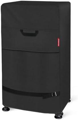 Porch Shield 30 Inch Electric Smoker Cover for Masterbuilt Smoker, Waterproof Heavy Duty Outdoor Smoker Grill Covers 20W x 18D x 33H inch, Black