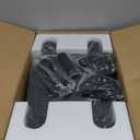 Vibration Plate Exercise Machine: TISSCARE Vibrating Plates for Weight Loss and Lymphatic Drainage, 400lbs Shake Plate Whole Body Workout Platform for Home Fitness Fat Burner Gifts (Black)