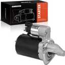 A-Premium Starter Motor Compatible with Kia Soul 2012-2014, Rio 2013-2015 & Hyundai Accent 2013-2017, Veloster 2013-2017, 1.6L, 12 Volts 0.9KW 10-Teeth Clockwise