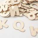 Wooden Letters  in Crafts Unfinished Wooden Letters Small Wood Letters DIY Painting Art Home Decor Kids Spelling Learning