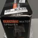 2L/0.5Gallon Electric Water Sprayer - Rechargeable Battery Powered Mister for Plants, Weeds, Cleaning & pet Cooling, Handheld Sprayer with Nozzle and Extension Wand