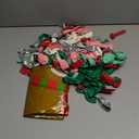 Christmas Balloon Arch Kit,158Pcs Red Pink and Green Balloon Garland with Gingerbread,Iridescent Explosion Star,Candy Cane,Lollipop,Bow Foil Balloons for Candyland Xmas Eve New Year Party Decoration