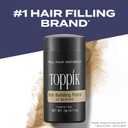 Toppik Hair Building Fibers, Fill In Fine or Thinning Hair Instantly Thicker, Fuller Looking Hair 9 Shades,4 size options
