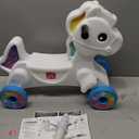 Step2 Unicorn Ride-On Car for Kids, Roller Coaster Compatible Toddler Ride-On Toy with Lights and Sounds