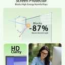 [2 Pack] Blue Light Blocking Screen Protector for 2527 Inch Computer Monitor, Anti-UV Eye Protection Filter Film, 16:9 Widescreen LED Desktop PC Display Screen Guard