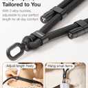 TORRAS Phone Lanyard Crossbody with 2 Phone Tabs, Adjustable Anti Theft Phone Strap for All Phones, Premium Metal Buckles, Skin-Friendly, Universal Phone Neck lanyard for Women and Men, Olive Green