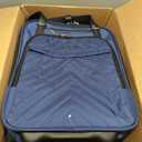 VANKEAN Carry On Underseat 16-inch Multi-functional Underseater Lightweight Overnight Suitcase with Wheels Roller Case for Women Men Travel Business, Haze Blue