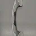 Safe-er-Grip Changing Lifestyles Suction Cup Grab Bars For Bathtubs & Showers; Safety Bathroom Assist Handle, White & Grey, 16 Inches