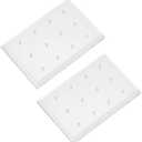 OATIPHO Nail Art Display Board 2pcs Acrylic Holder for Nail Drill Bits Grinding Head Storage Base Suitable for and Home Use