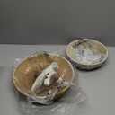 GiPP 5Pcs Pots and Pans Set Non Stick, Cookware Sets Nonstick Detachable Handle, Induction Kitchen Set Removable Handle, RV Cookware set, Oven Safe (White)