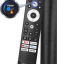 Only for Voice Replacement Hisense-TV-Remote-Control, for Hisense-Google-Smart-TV-4K LED QLED UHD ULED