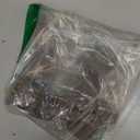 10 Pcs Rustic Wood Place Card Holders and 10 Pcs Kraft Place Cards, Wooden Table Number Holder Stand Photo Picture Note Clip Holders for Wedding Party Name Sign(Gold Heart Wire)