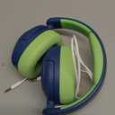 iClever BTH20 Active Noise Cancelling Headphones for Kids, 60H Play Time,Type C Fast Charging, Safe Volume 80dBA, Bluetooth5.4, Award-Winning Kids Headphones Wireless for iPad Tablet Airplane, Blue