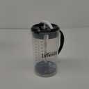 Dr. Brown's Baby Formula Mixing Pitcher with Adjustable Stopper, Locking Lid & No Drip Spout, Black, BPA Free, 36oz, 1 Pack