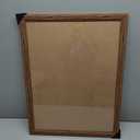 18x24 Wood Frame Brown, Rustic Natural Woodgrain 24x18in Poster Picture Frame, Distressed Brown 18 x 24inch Gallery Wall Photo Frame with HD Plexiglass, Horizontal Vertical Wall Mounting Display 1pcs