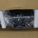 Cerdeco 18" Black Cylinder Outdoor Light Fixture,Up and Down Lights Outdoor