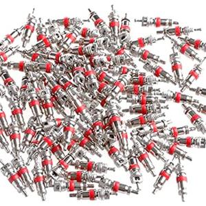 600Pcs Premium Tyre Tire Valve Cores - Valve Stem Core Part Replacement, Universal for Most Automotive, RV, ATV & Air Conditioning, Motorcycles and Bicycles