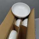 LE TAUCI Pasta Bowls 45 oz, Salad Bowls Set for Serving Soup, Pasta, Noodle, Dinner, Large Kitchen Bowl Plates, Microwave Safe - 8.5 Inch, Set of 4, White