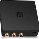 B1 Bluetooth Stereo Receiver,aptx LL, Hi-Fi V5.1 Audio Receiver, TI DAC for Analog Stereo RCA Output with Long Range, Digital Coaxial and Optical Output with NFC