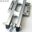 Ground Support Top Section for Box Truss Chain Hoist Fits，Suitable for 8x8inch Trussing，Square Tube-Steel Material